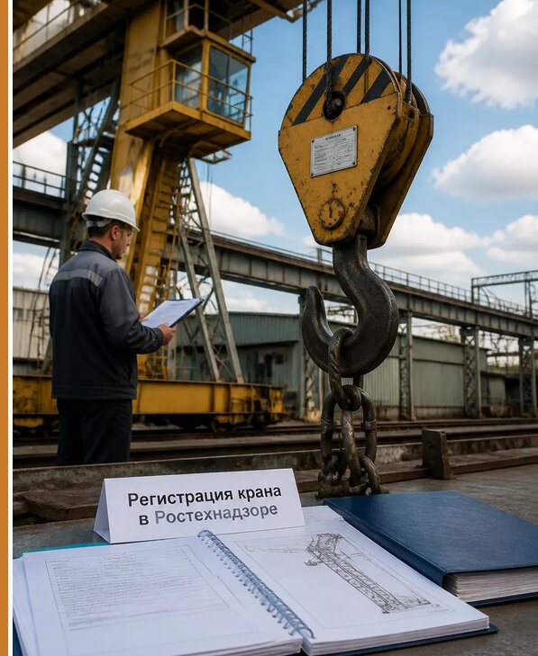 Регистрация крана в Ростехнадзоре в Устях-Илимске от 15600 р. | Авеста ОТиПБ